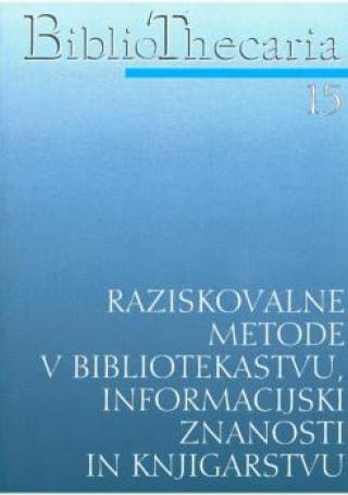 Naslovnica BiblioThecaria