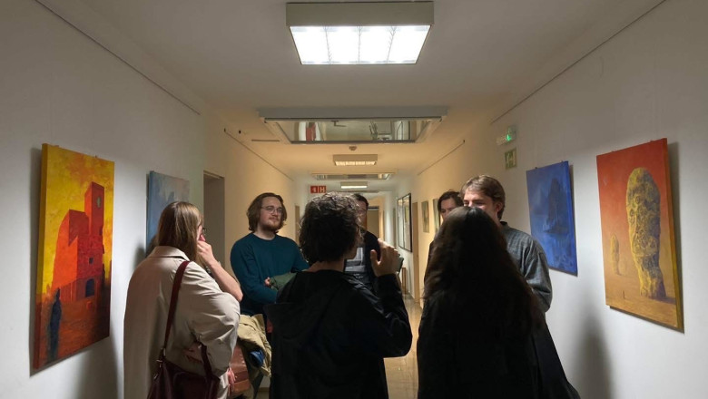 Utrinek z otvoritve razstave